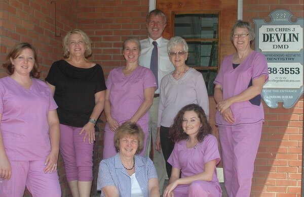 Chris J. Devlin, DMD, PC dental team